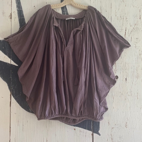 HARVEY MUSIN IBIZA Relaxed Tunic Mini dress in Aubergine SZ: OS - Picture 1 of 14